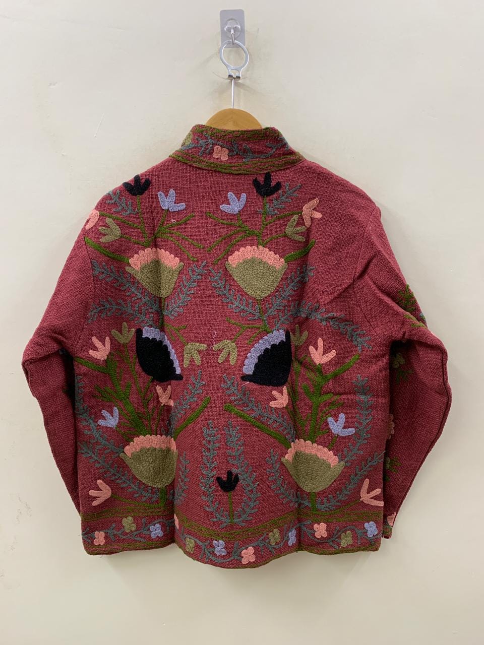 Boho Suzani TNT Fabric Short Spring Jacket | Duster TNT Jacket | Button Winter Outerwear Jacket |Spring Bomber Coat| Gift For Her | TNT Coat