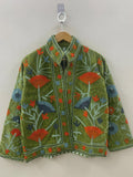 Hand Embroidered Suzani Jacket | Velvet Kimono Jacket | Bohemian Winter Coat | Unisex Jacket | Vintage Style Outerwear | Gift for Women