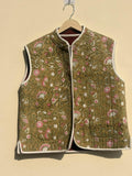 Embroidered Suzani Vest Velvet | Turkish Boho Waistcoat Unisex | Cropped Vest Top Winter | Sleeveless Jacket Handmade Artisan | Gift for Her