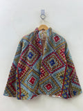 Suzani Velvet Jacket Vintage – Hand Embroidered Uzbek Boho Tribal Statement Coat - Gift For Her
