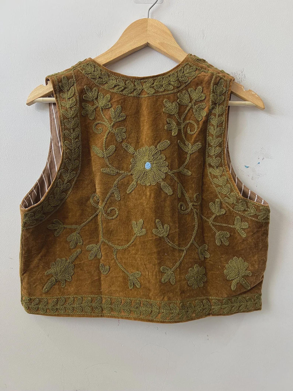 Handmade Suzani Vest | Boho Embroidered Waistcoat | Vintage Suzani Gilet | Sleeveless Ethnic Jacket | Festival Boho Vest | Gift for Her