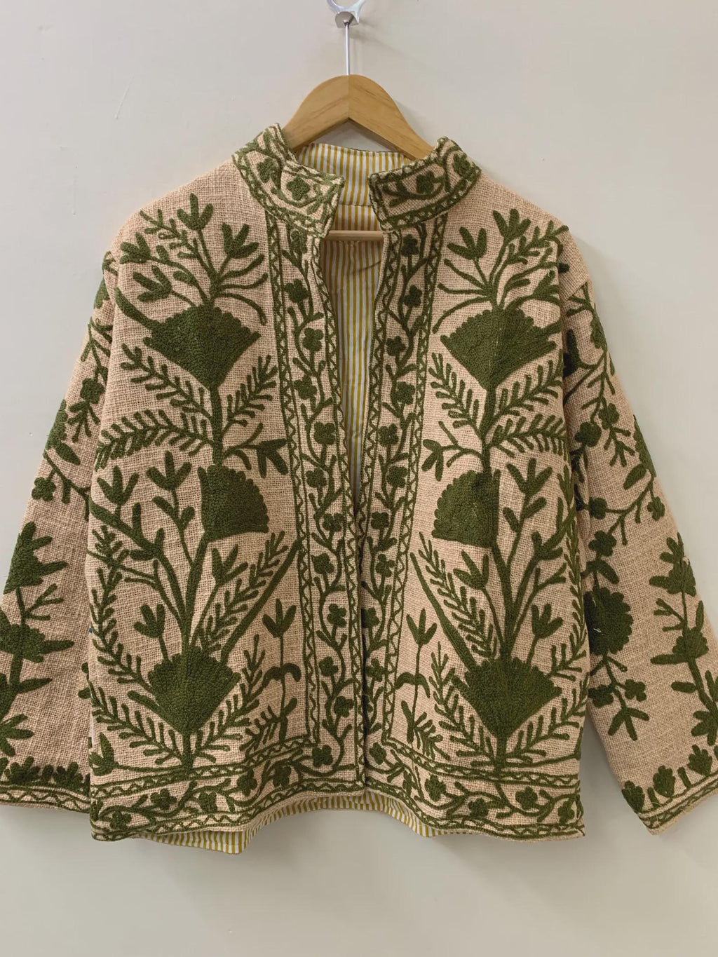 Bohemian TNT Suzani Short Jacket |Vintage Boho Embroidered Coat | Ethnic Uzbek Textile |Festival Kimono Jacket |Warm Outerwear |Gift For Her