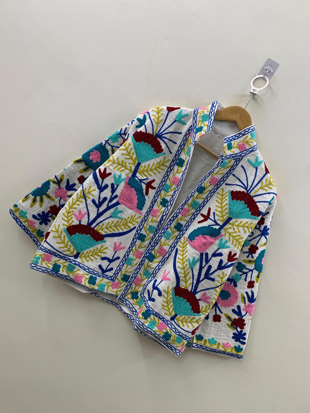Suzani Jacket Handmade TNT | Uzbek Embroidered Kimono Jacket | Short Vintage Coat | Bohemian Outerwear | Winter Jacket Women | Gift for Her