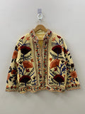 Suzani TNT Fabric Short Spring Jacket | Duster TNT Jacket Spring Bomber Coat| Gift For Her