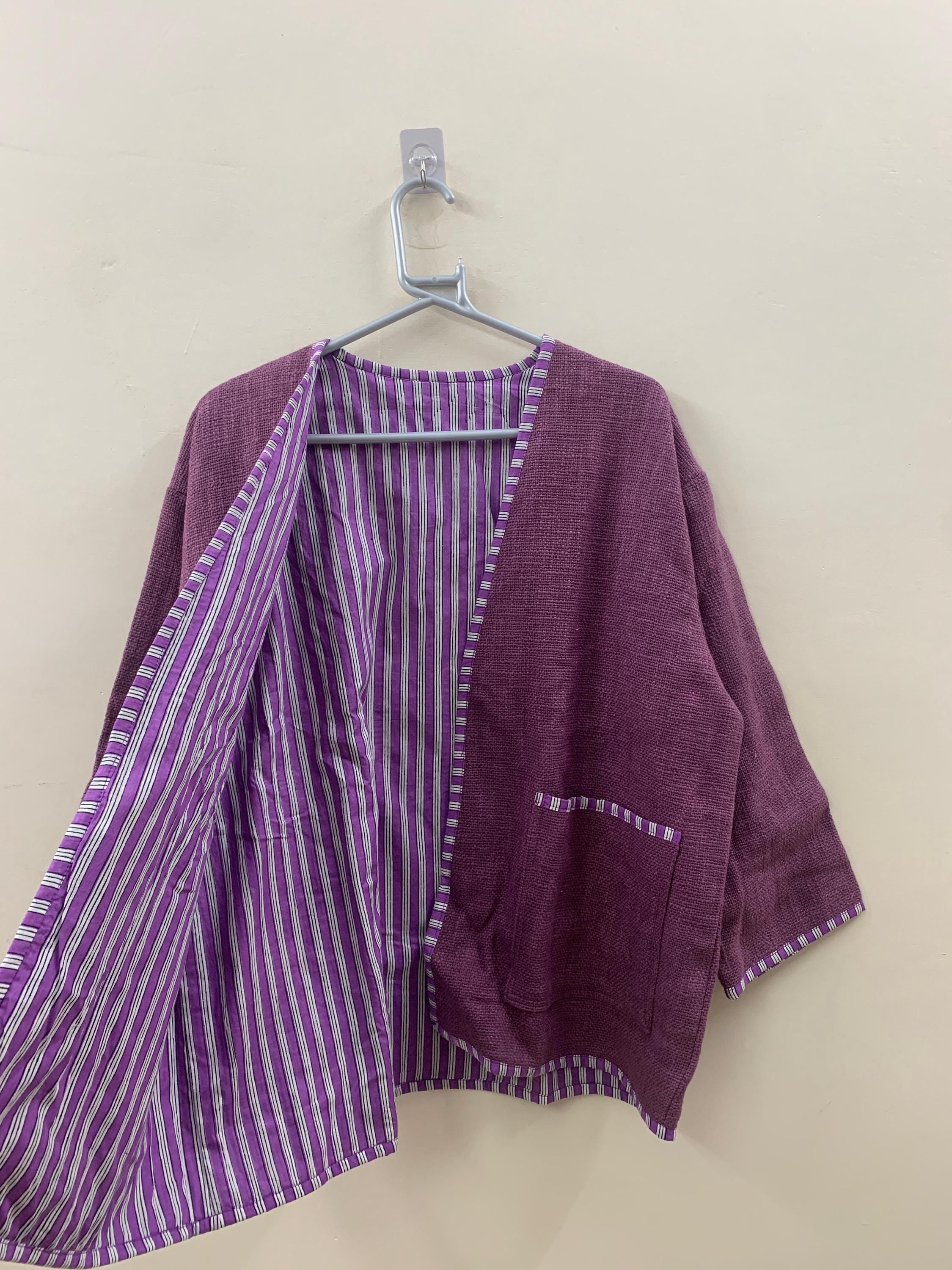Women's Embroidery Cotton Kimono, Soft TNT Fabric Jacket, Beach Coverup Dress, Women's Clothing, Spring Kimono, Bomber Coat, Gift for Her