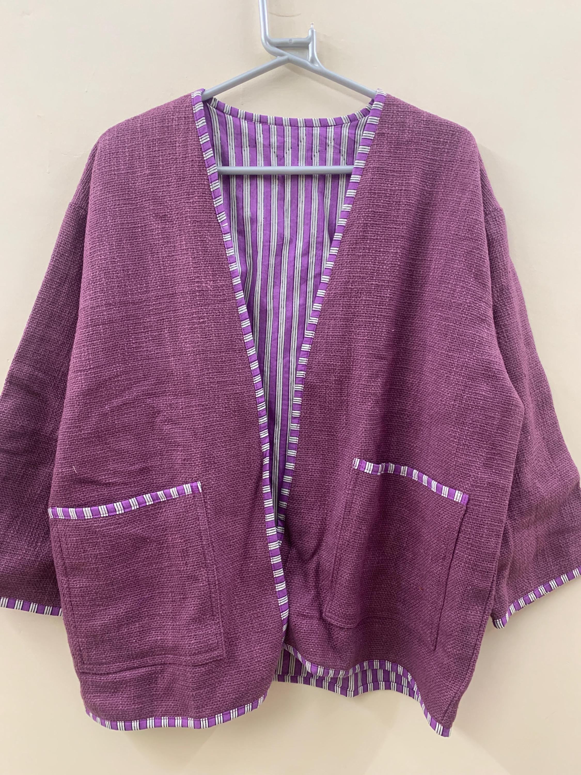 Women's Embroidery Cotton Kimono, Soft TNT Fabric Jacket, Beach Coverup Dress, Women's Clothing, Spring Kimono, Bomber Coat, Gift for Her