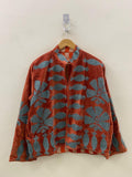Velvet Hand Embroidered Suzani Jacket |  Bohemian Duster Coat | Women Suzani Coat |Embroidered Suzani Jacket, Robe | Gift For Her |Boho coat