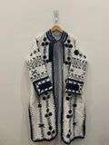 Long Suzani Kimono Jacket | Boho Embroidered Duster | Vintage Uzbek Coat | Gift For Her