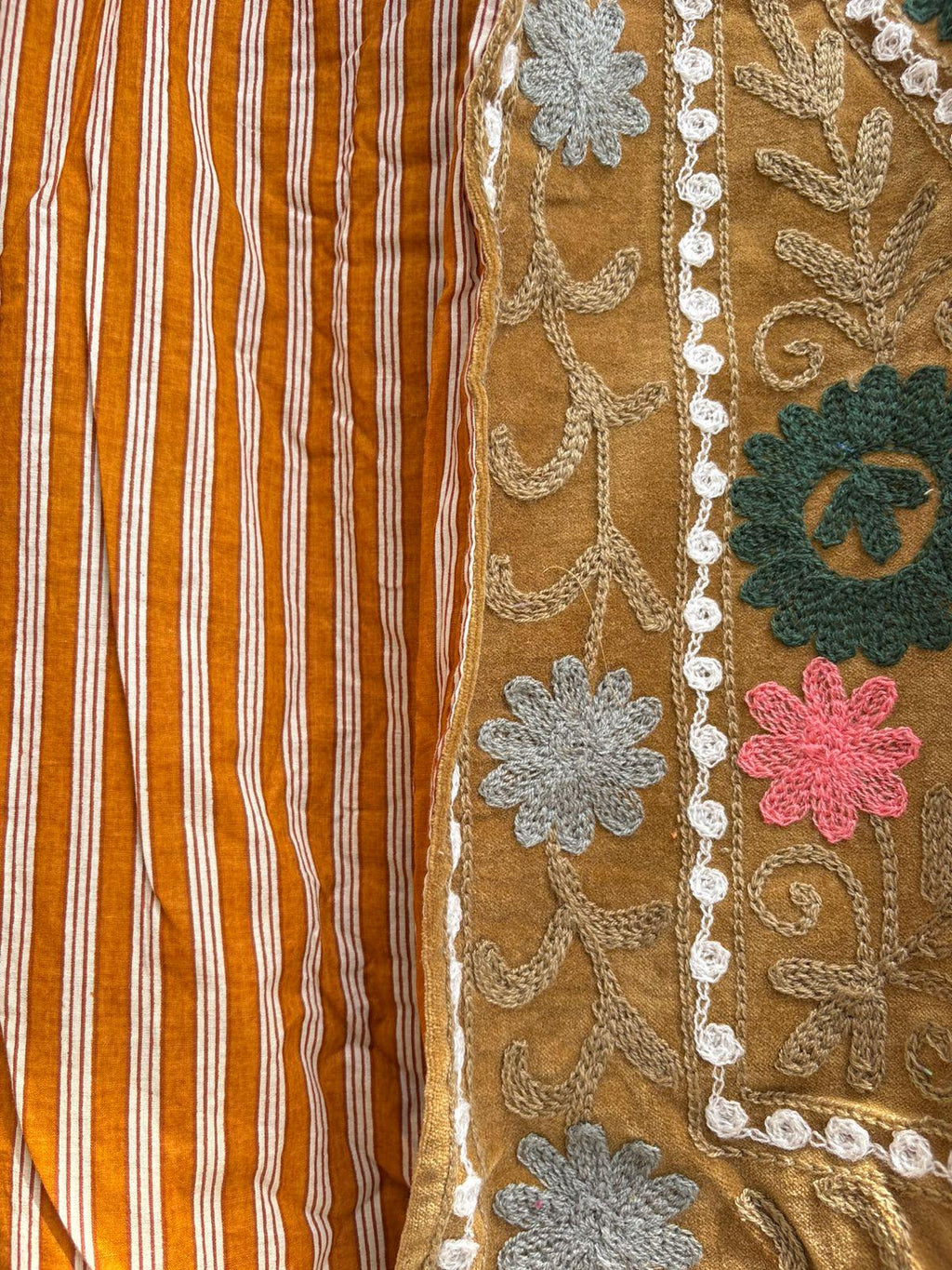 Velvet Suzani Jacket | Floral Embroidery Jacket  | Bohemian Coat | Warm Winter Coat | Artisanal Outerwear | Gift For Her | Cropped Coat