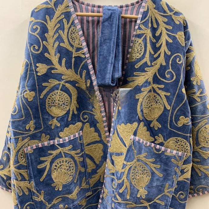 Velvet Kimono Jacket with Belt – Boho Luxe Wrap Jacket – Soft Velvet Duster Cardigan – Elegant Loungewear Cover-Up – Fall Winter Fashion