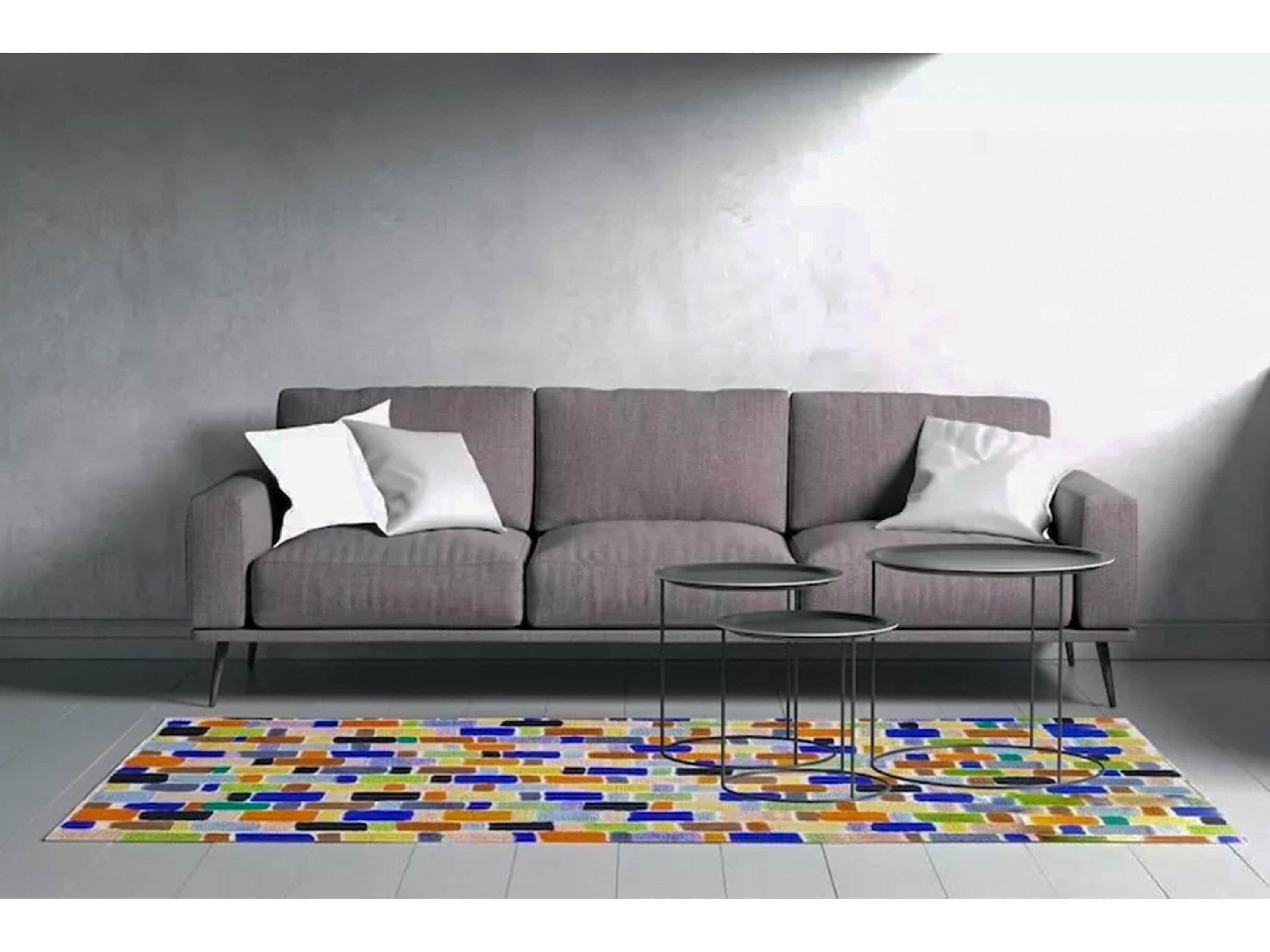 Multicolored Moroccan Rug For Your Dining Area, Designer Wool Rug, Hotel Area Rug, Office Rug, Home Decor, Beniourain Rug Free Delivery