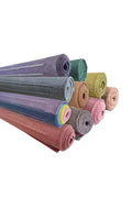 Eco-Friendly Cotton Yoga Mat - Non-Slip, Lightweight, Washable, 2x6 FT Handmade Yoga Rug, Ideal Gift for Yogis & Meditation Lovers