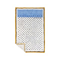 White-Blue Moroccan Rug, Handwoven Berber Style, Soft & Durable Area Rug for Living Room, Bedroom, Home Decor, Custom Size Areab Carpet