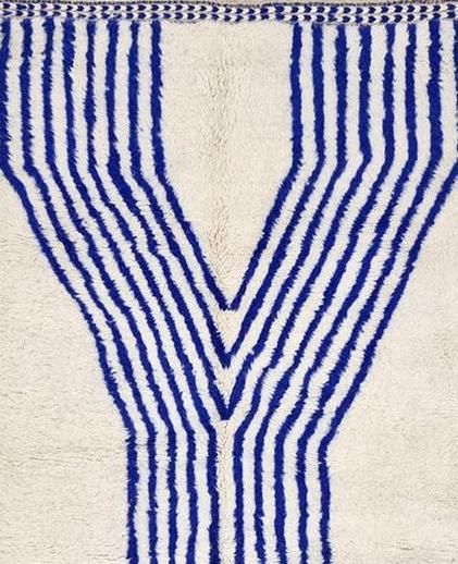 Hand Knotted Sheep Wool Rug, Moroccan Area Rug, Beni Ourain Carpet, Bedroom Rug, Dining Area Rug, Cozy Home Decor, Christmas Gift