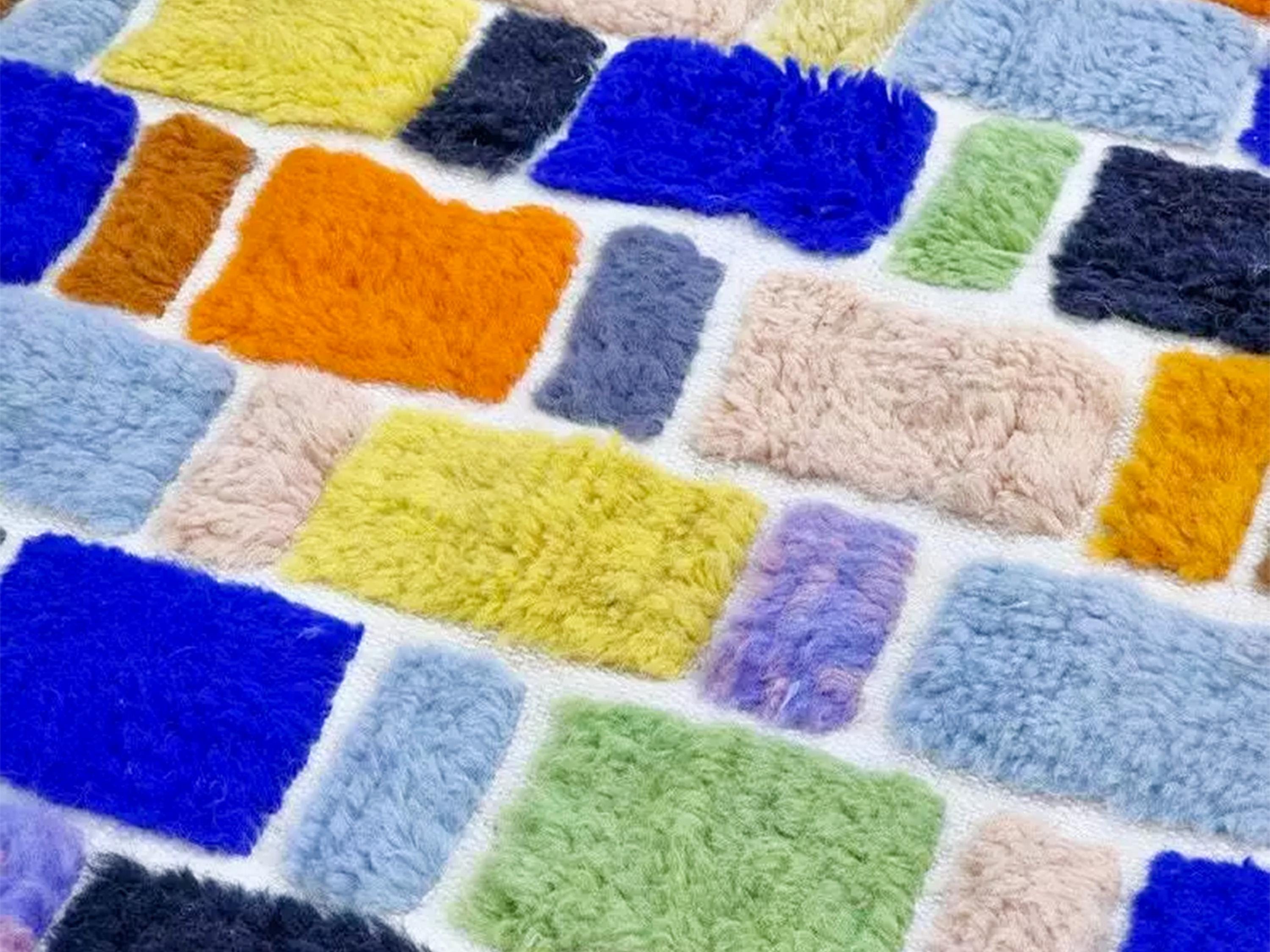 Multicolored Moroccan Rug For Your Dining Area, Designer Wool Rug, Hotel Area Rug, Office Rug, Home Decor, Beniourain Rug Free Delivery