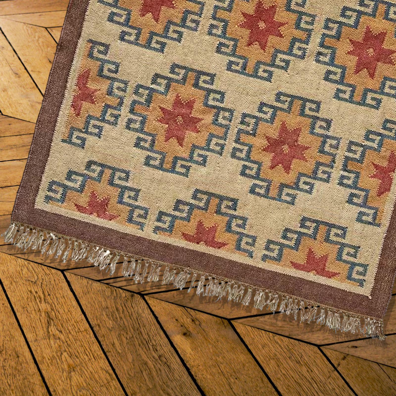 Modern kilim rug,modern kilim rug 5x7,5x8x8x10, Handmade Navajo Kilim Rug, Aztec Rug, Accent Rug, Outdoor Rug/Indoor Rug