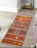 Multicolor Jute Rug ,Custom Runner Rug, Boho Hallway Runner ,Large Jute Rug ,Checkerboard Carpet Handmade Indian Jute Area Rug ,Rustic Decor