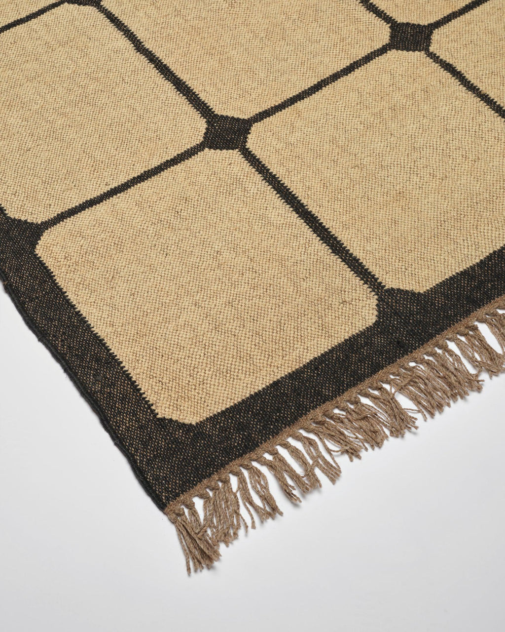 Kilim Rug Handwoven Wool Jute Rug Handmade Dhurrie Boho Rug Traditional Indian Carpet Geometric Area Rug 4x6 5x7 6x9 8x10 9x12 Ft