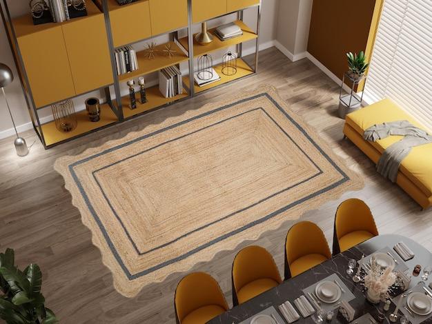 Natural Jute Scallop Rug, Jute Scallop Braided Rug Bohemian Jute Rug Rectangular Jute Rug, Boho Decor Rug, Jute Area Rug, Square Jute rug