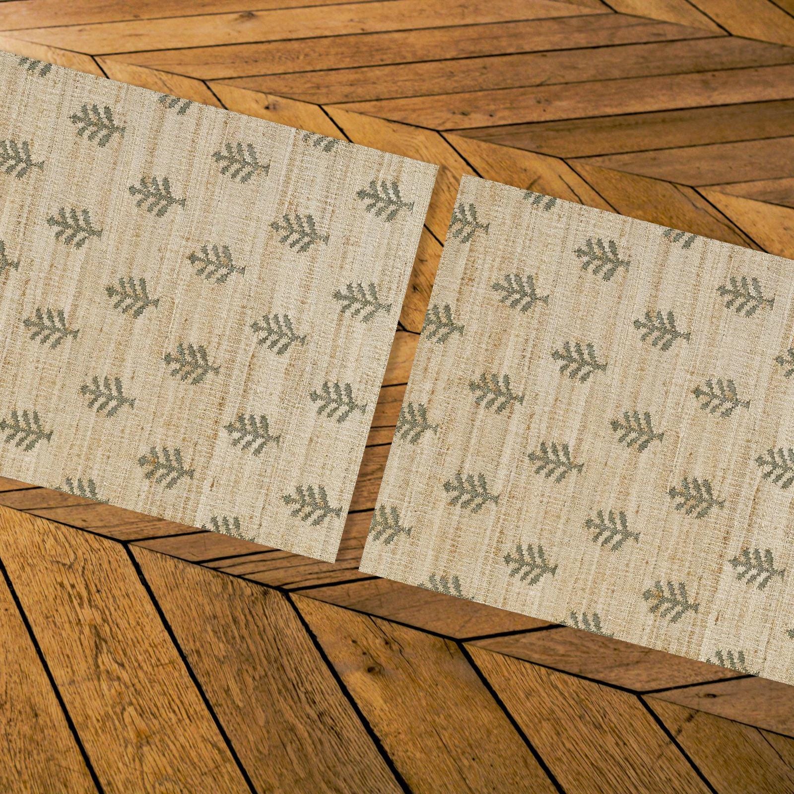 Wool Jute Rug Handmade Kilim Dhurrie Rug Traditional Indian Design Eco-Friendly Home Decor Area Rug Rustic Carpet