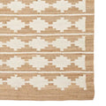5x8, 9x12, 8x10 Ft Jute Rug, Ivory Diamond Natural Jute, Handmade Woven Natural Jute Rugs, Jute Bed Side Rug, Jute Area Runner, Traditional