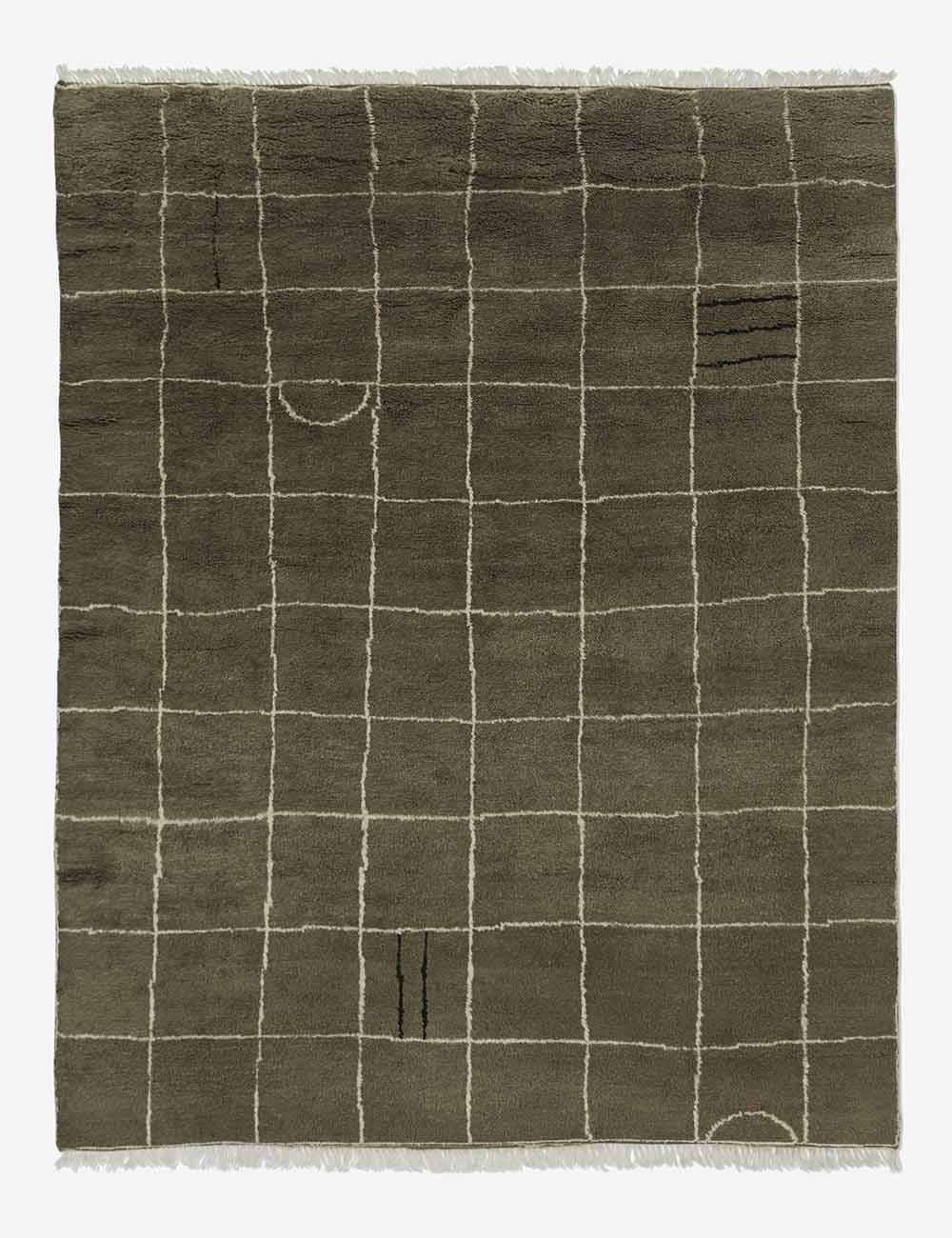 Checkered Rug Checkerboard Carpet, Green Grid Design Carpet, Home Decor Grid Checkerboard Rug