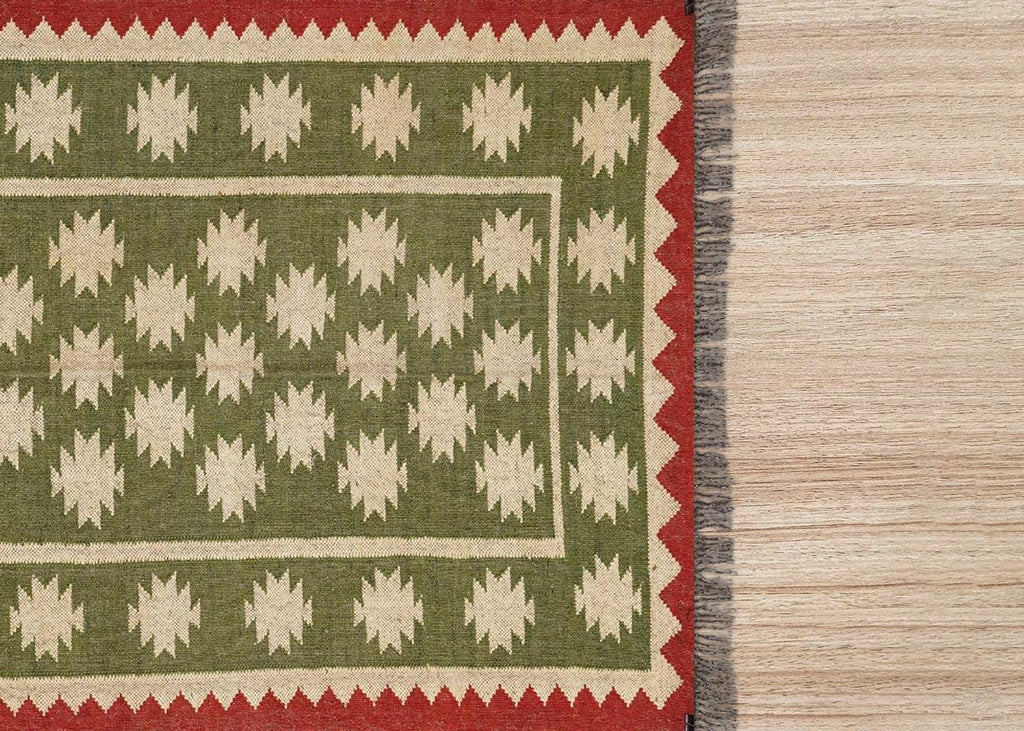 Handmade Wool Kilim Rug,Traditional Handwoven Kilim Rug, Kilim Rug for Bedroom | Kitchen | Living Area Turkish Handmade Kilim Rug