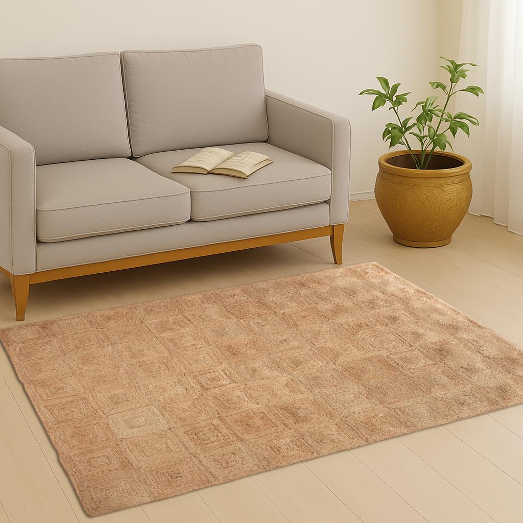 Jute Rug 8x10, Jute Rug Natural Jute Rug, Jute Braided Rug, Rectangular Jute Rug, Boho Decor Rug, Jute Area Rug, Custom Size Rug