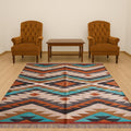 Handmade Wool Rug, Jute Kilim Rug, Navajo Aztec Rug, Black Gold Rug, Large Area Rug, Indoor Outdoor Carpet, 7x10 8x10 9x12 10x14