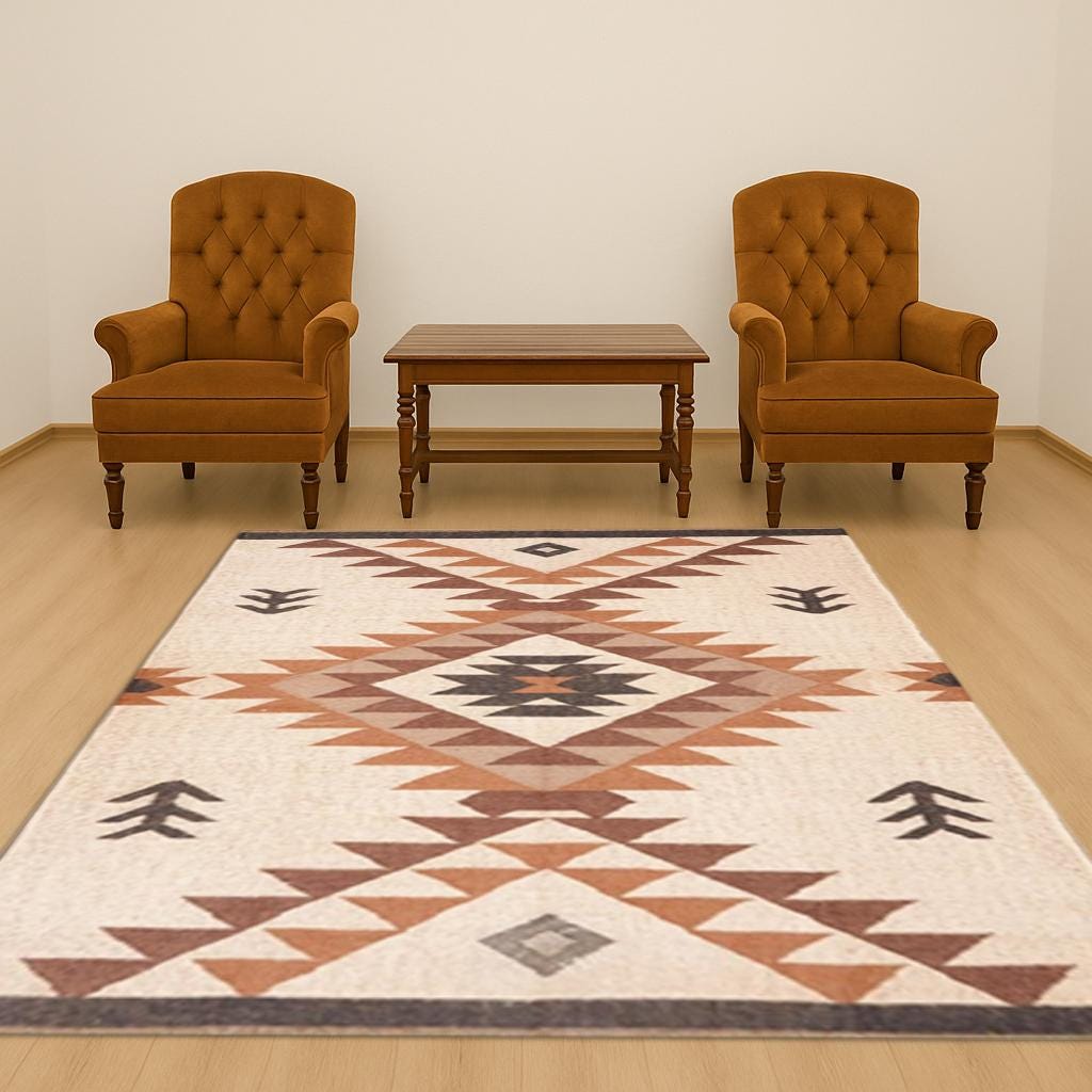 Handwoven Vintage Kilim Rug, Wool Jute Kilim Rug, Floor Rug, Navajo Kilim Rug/Area Rug/Accent Rug/Outdoor Rug/Indoor Rug/Living Room Rug