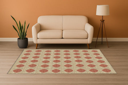6x9 Jute Kilim Rug Durable Natural Fiber Area Rug | Handwoven Bohemian Carpet | Kilim Room Decor Rug | Living Room Decor
