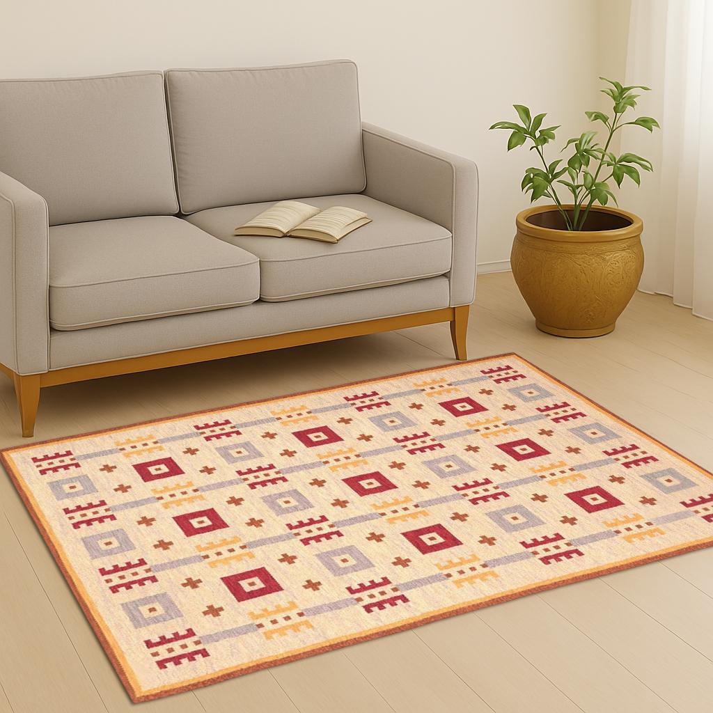 Colorful Kimi Rug in All Major Sizes – Vibrant Area Rug for Living Room, Bedroom & Home Decor