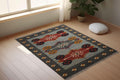 9x12 Ft. Handmade Wool Jute Kilim Rug Handwoven Wool Jute Rug, Handwoven Wool Jute Kilim Rug, Wool Jute Rug Kilim Jute Rug