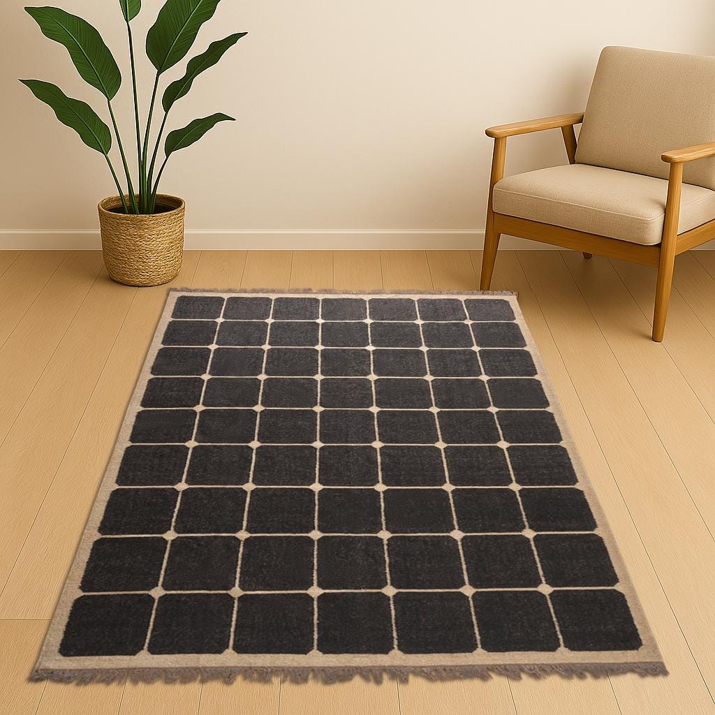Handwoven Kilim Rug, Jute Checker Carpet, Green Moroccan Rug, Soft Shag Oriental Rug, Artistic Floor Decor