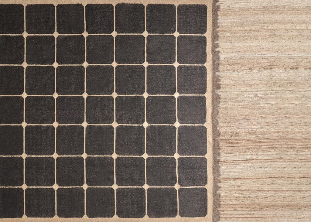 Handwoven Kilim Rug, Jute Checker Carpet, Green Moroccan Rug, Soft Shag Oriental Rug, Artistic Floor Decor