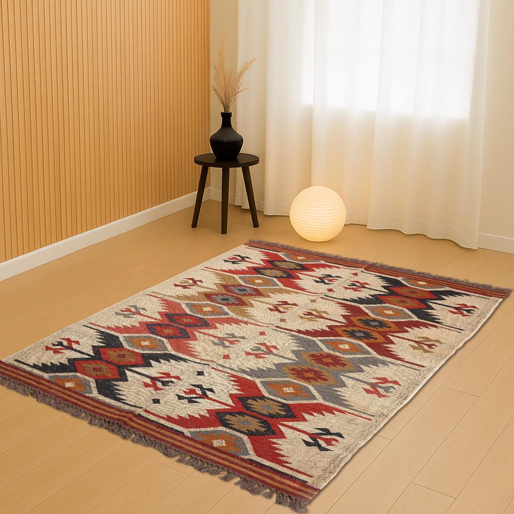 4x6, 5x8, 6x9, 8x10, 9x12 Ft Kilim Rug, Handwoven, Wool and Jute Rug, ,rugs for living room,kilim runner rug,large hall kilim rugs
