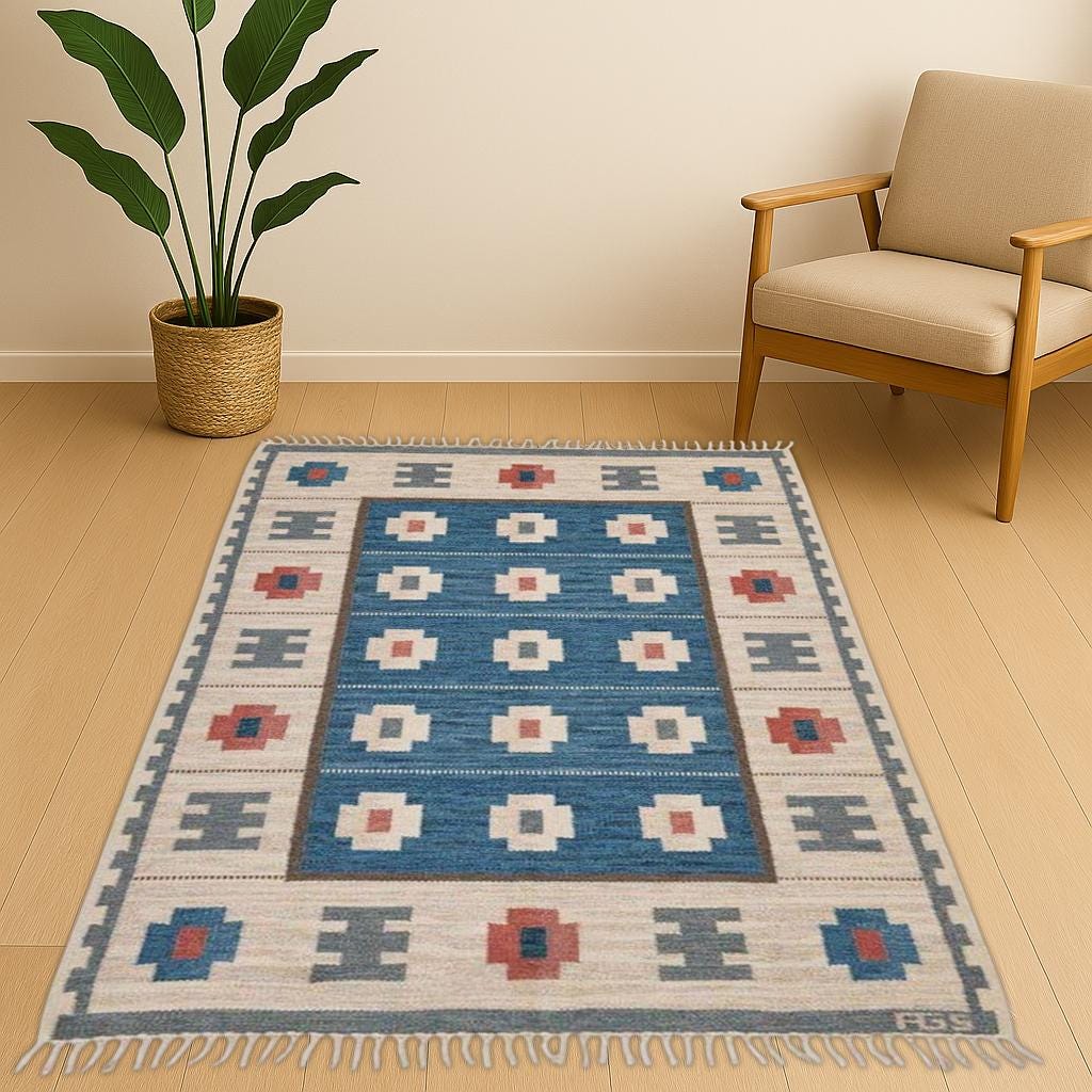 Modern wool jute rug, modern kilim rug , 6x9 , Handmade Wool Jute Rug, Navajo kilim Rug, Outdoor/ Indoor Rug/ Living Room Rug