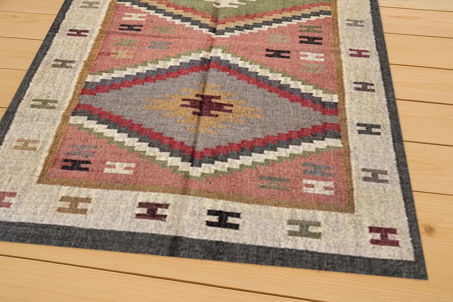 Jute Kilim Rug, 8x10 & 6x9 Area Rug, Wool Jute Flatweave Rug, Lightweight Natural Floor Decor Rug Vintage Carpet | Hotel Decor Carpet