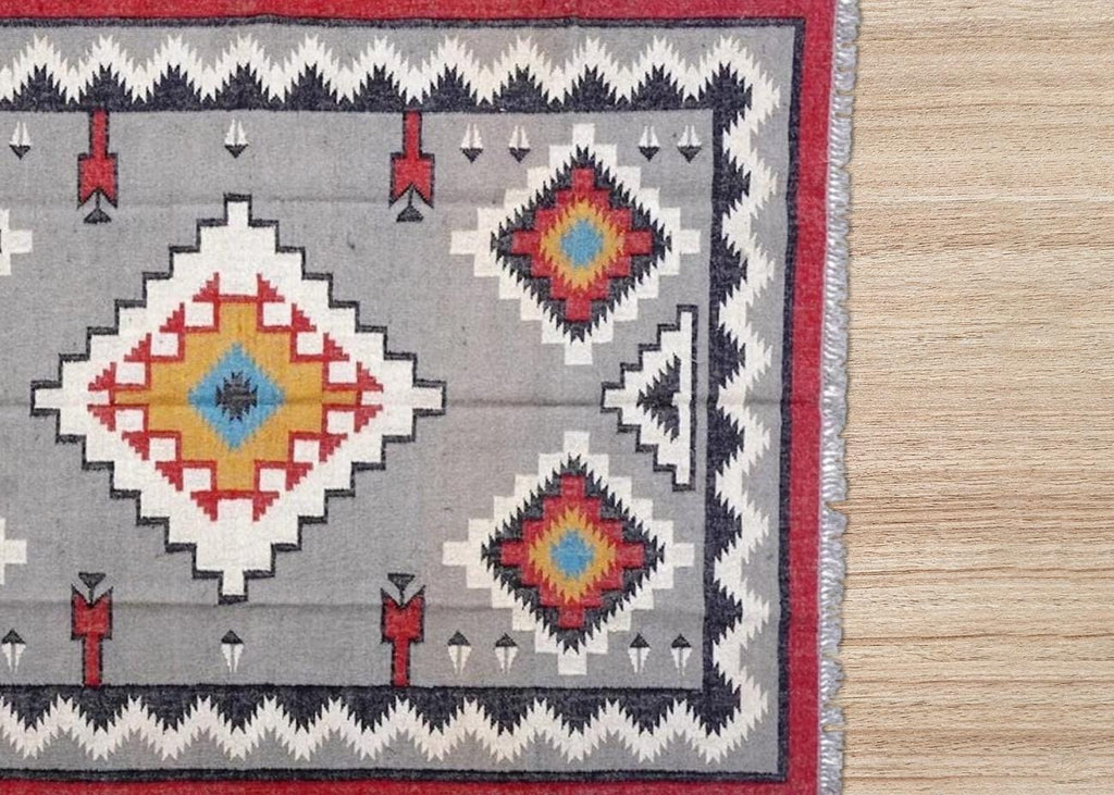 Handmade Kilim Rug, Wool Jute Rug, Antique Kilim Carpet, Living Room Rug, Dining Room Rug, Bedroom Rug, 4x6 5x8 6x9 8x10 9x12