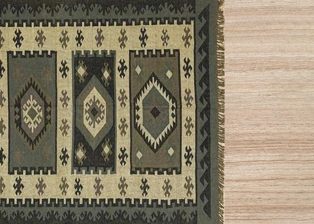 Handmade Kilim Rug, Jute Wool Rug, Large Turkish Rug, Grey Area Rug, Extra Large Outdoor Kilim, Living Room Carpet, 5x8 6x8 8x10 12x15