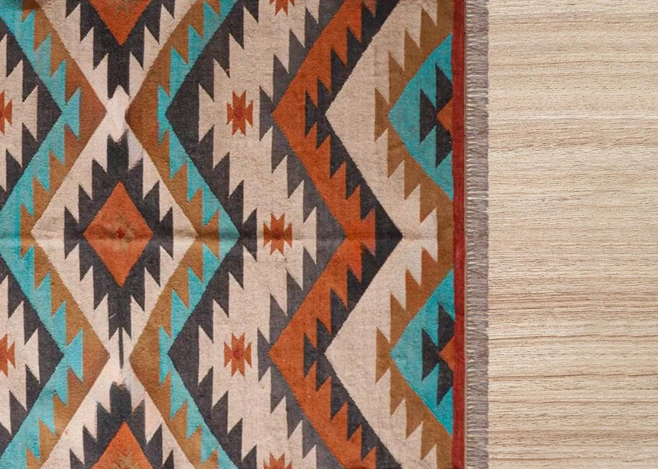 Handmade Wool Rug, Jute Kilim Rug, Navajo Aztec Rug, Black Gold Rug, Large Area Rug, Indoor Outdoor Carpet, 7x10 8x10 9x12 10x14