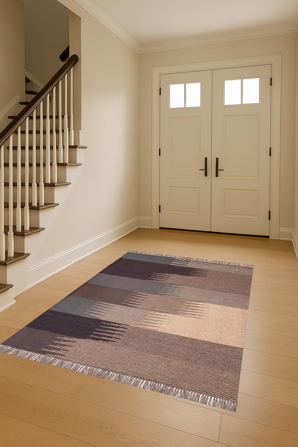 Handmade Navajo Kilim Rug, Aztec Rug, Accent Rug, Outdoor Rug, 8 x 10, 9 x 12 ft Light blue kilim rug,large brown rug