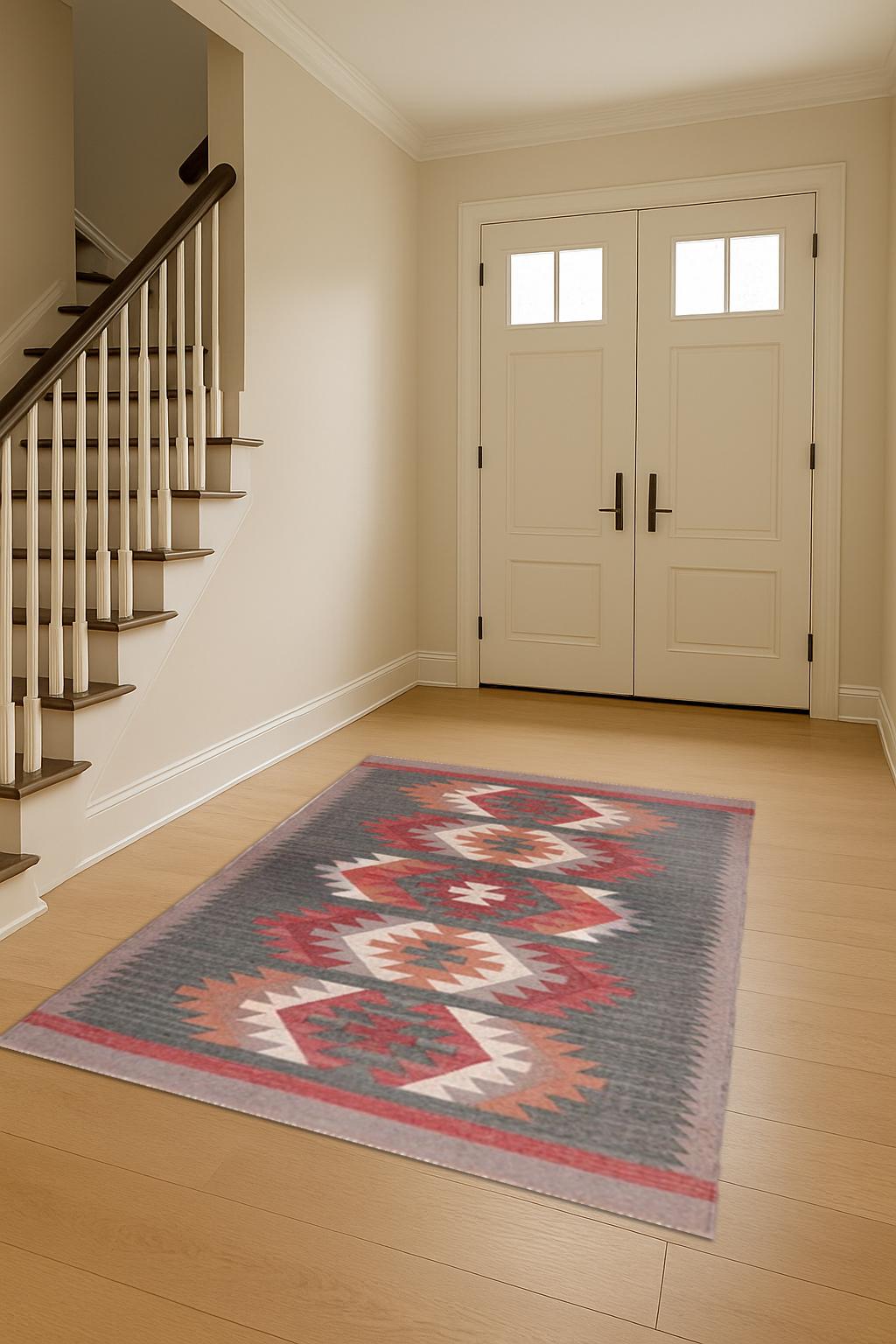 6X9 Ft KILIM Area Rug, Wool Jute Drawing Room Persian Dhurrie, Tribal Moroccan Rug,  Kilim Dhurrie Rug Traditional Turkish Kilim Rug