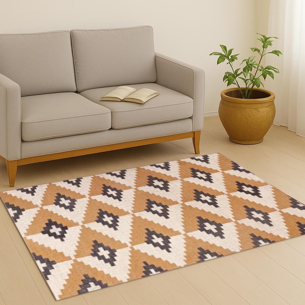 Handwoven Wool Jute Kilim Rug, Wool Jute Rug, Kilim Jute Rug, Kilim Rug, Handwoven, Wool and Jute Rug Handmade