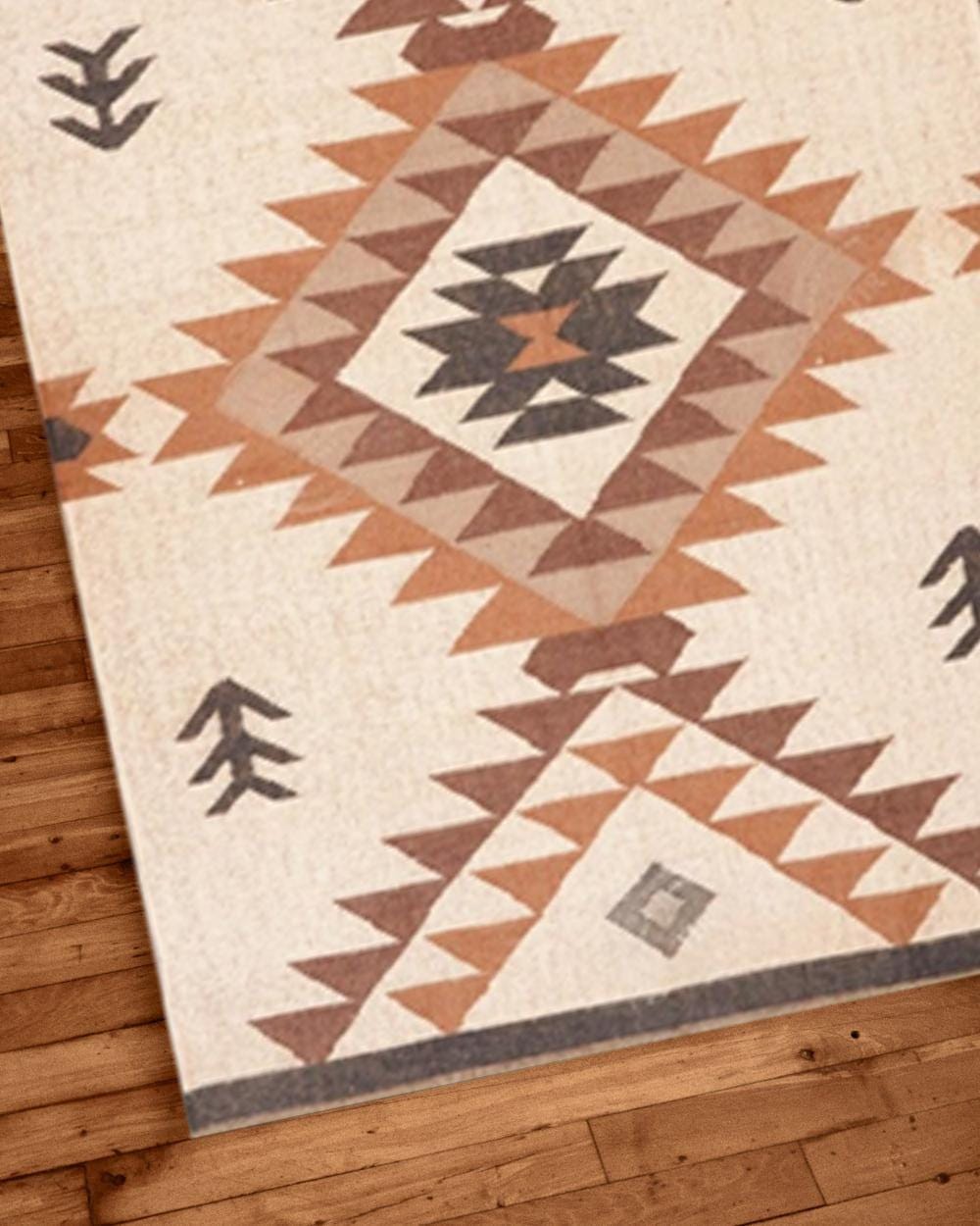 Handwoven Vintage Kilim Rug, Wool Jute Kilim Rug, Floor Rug, Navajo Kilim Rug/Area Rug/Accent Rug/Outdoor Rug/Indoor Rug/Living Room Rug
