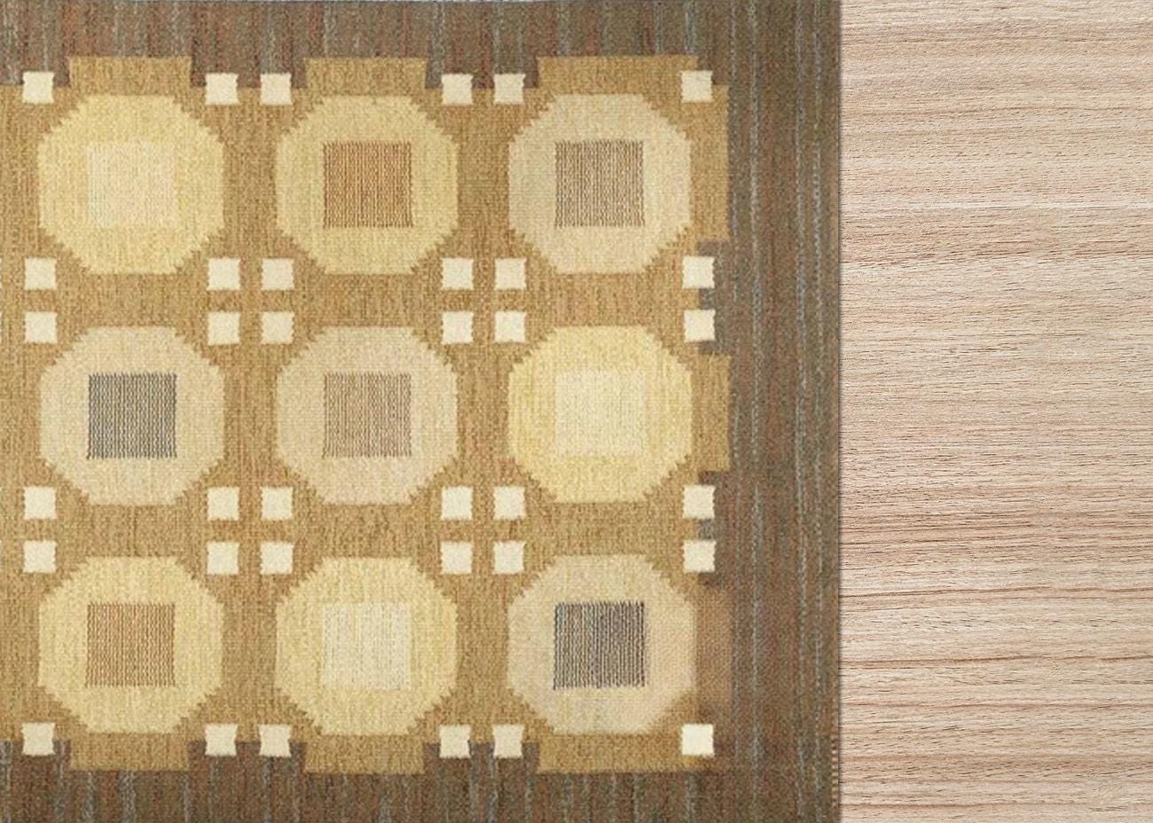 Handmade 9x12 Ft Wool Jute Kilim Rug - Handwoven Navajo Flatweave, Bohemian Indian Durrie Rug