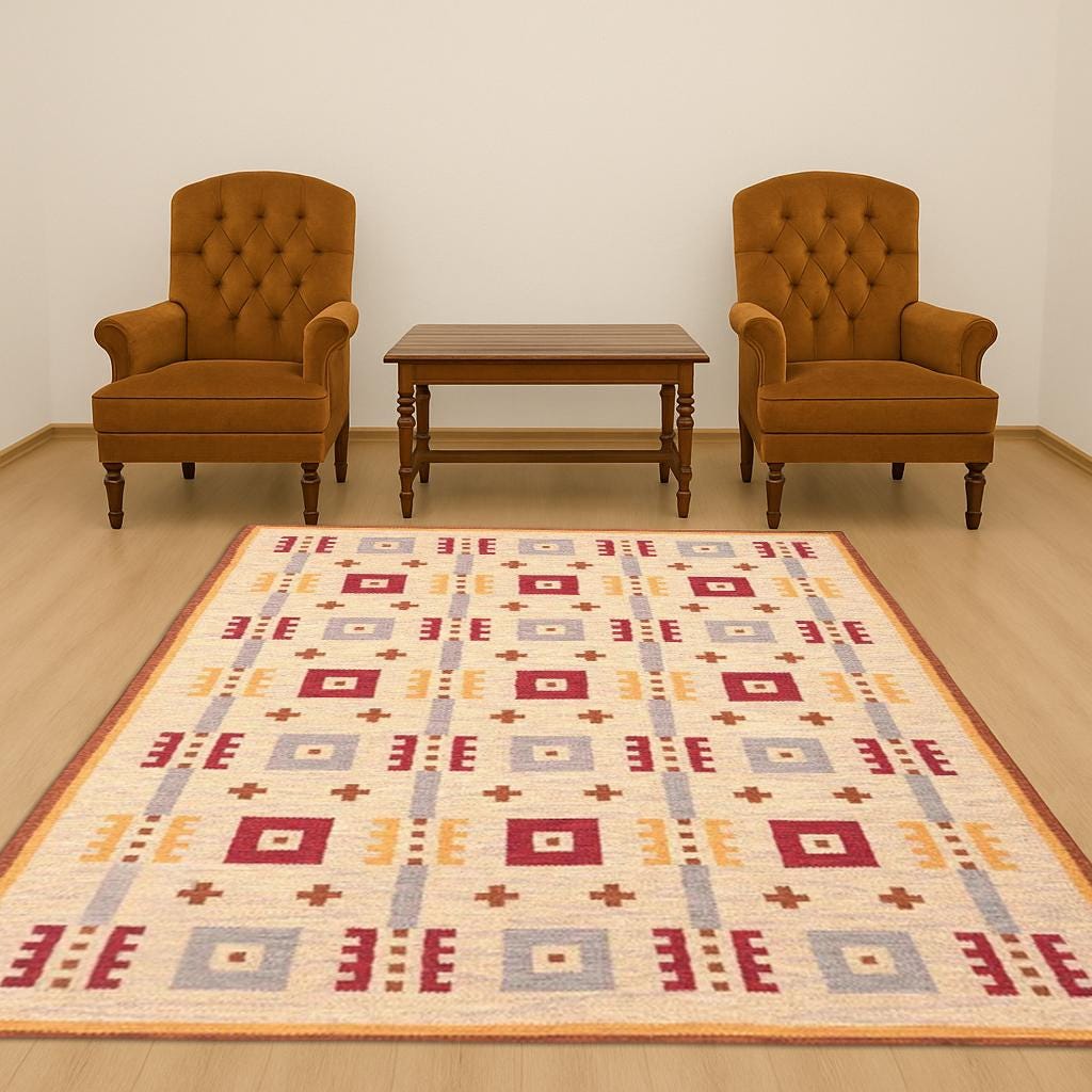 Colorful Kimi Rug in All Major Sizes – Vibrant Area Rug for Living Room, Bedroom & Home Decor