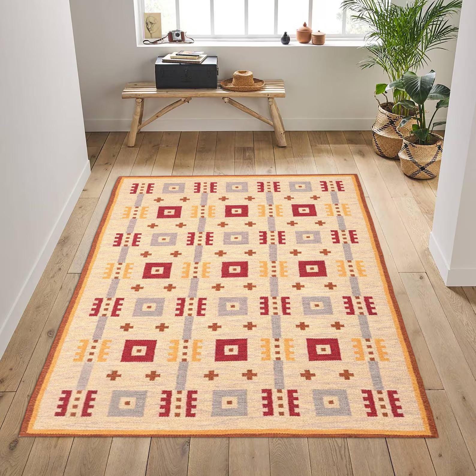 Colorful Kimi Rug in All Major Sizes – Vibrant Area Rug for Living Room, Bedroom & Home Decor