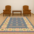 5x8 Wool Jute Rug Natural Fiber Area Rug Durable Eco-Friendly Floor Carpet for Living Room Bedroom