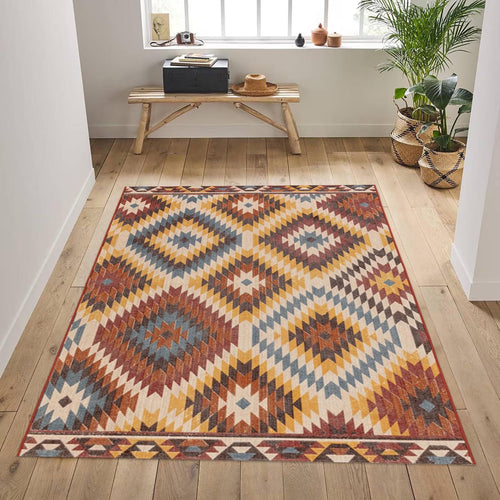 8 x 10 ft Handwoven jute kilim rugs- Kilim rug- Wool jute rug for living area